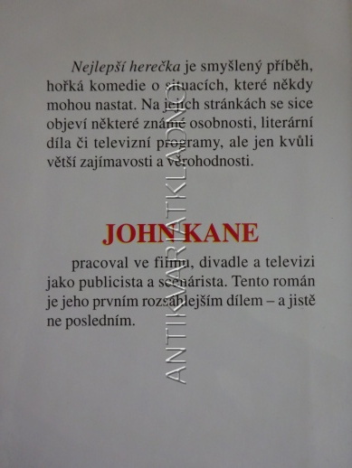 NEJLEPŠÍ HEREČKA, JOHN KANE, **an