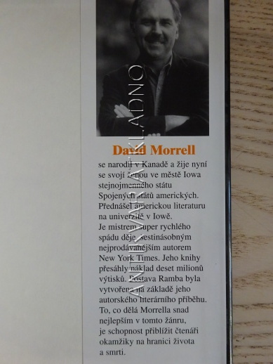 TESTAMENT, DAVID MORRELL, **an