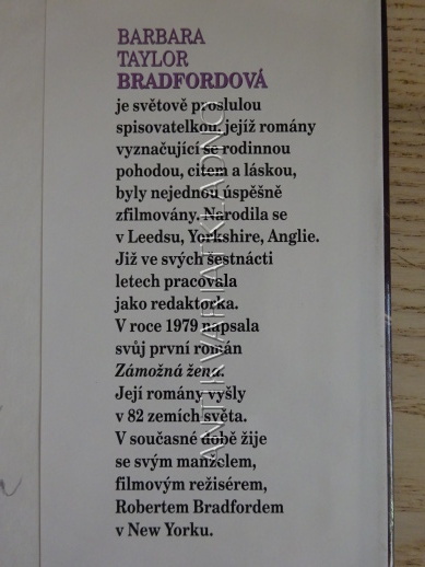 ANDĚL, BARBARA TAYLOR BRADFORDOVÁ, **an