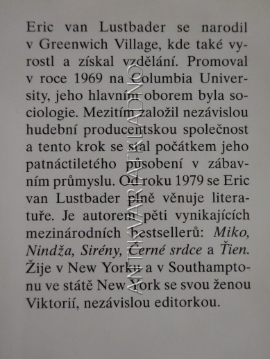 ŠAN, ERIC VAN LUSTBADER, **an