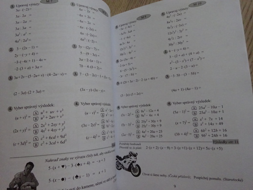 CHVILKY S ALGEBROU, MATEMATIKA