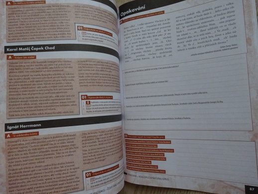 LITERATURA PRO 2. ROČNÍK STŘEDNÍCH ŠKOL, PRACOVNÍ SEŠIT