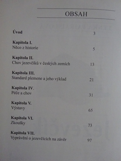 JEZEVČÍK, LENKA FAIRAISLOVÁ, **an