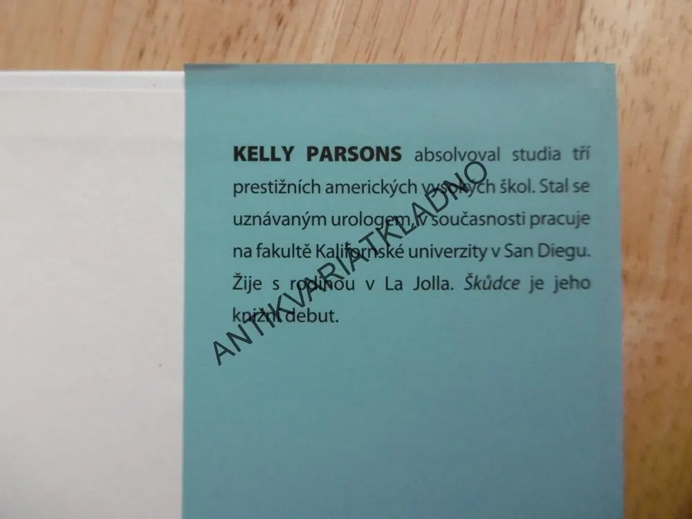 ŠKŮDCE, KELLY PARSONS, **an