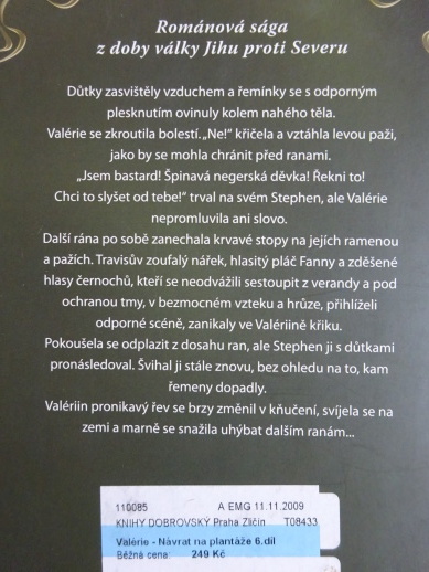 VALÉRIE, NÁVRAT NA PLANTÁŽE, ASHLEY CARRINGTON, **an