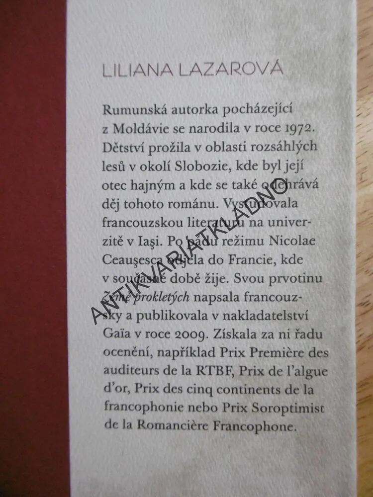 ZEMĚ PROKLETÝCH, LILIANA LAZAROVÁ, **an