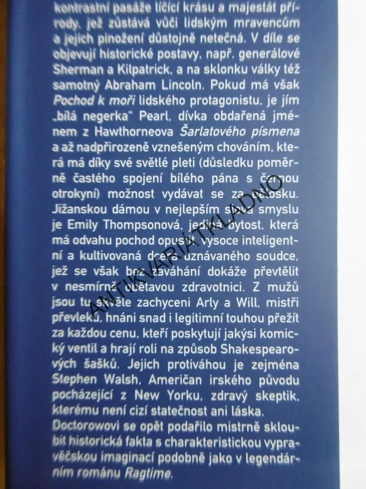 POCHOD K MOŘI, E.L. DOCTOROW