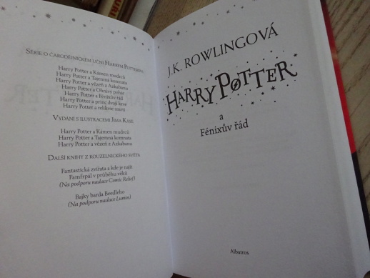 HARRY POTTER A FÉNIXŮV ŘÁD, J. K. ROWLINGOVÁ, **an