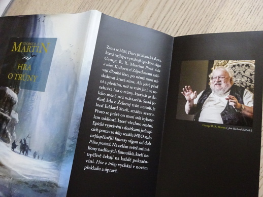 HRA O TRŮNY, KNIHA PRVNÍ, PÍSEŇ LEDU A OHNĚ, GEORGE R. R. MARTIN, **an