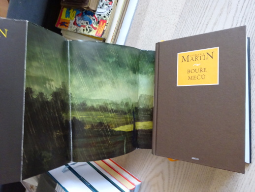 BOUŘE MEČŮ, KNIHA TŘETÍ, PÍSEŇ LEDU A OHNĚ, GEORGE R. R. MARTIN, **an