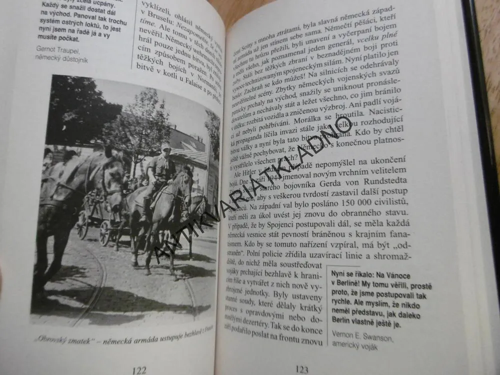 OSVOBOZENÍ , KONEC VÁLKY NA ZÁPADĚ, GUIDO KNOPP, **an