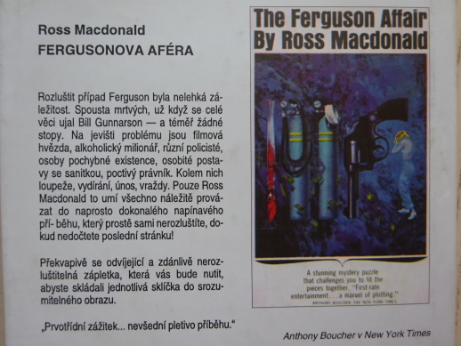FERGUSONOVA AFÉRA, ROSS MACDONALD, **an