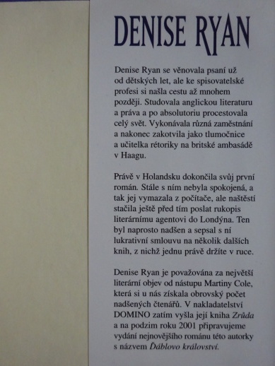 ŠTVANICE, DENISE RYAN, **an