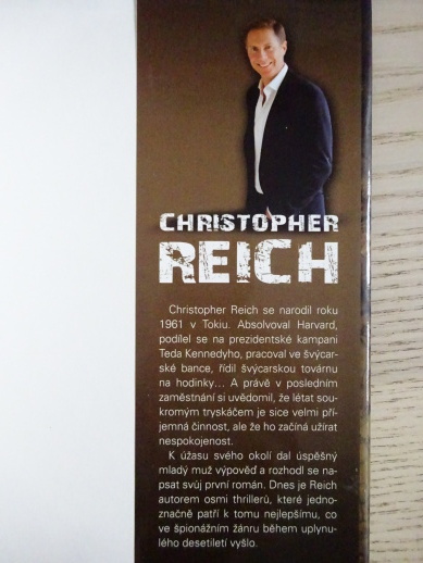 PRAVIDLA POMSTY, CHRISTOPHER REICH, **an