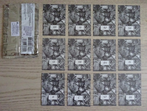 SAMOLEPKY MARVEL, 12 KS