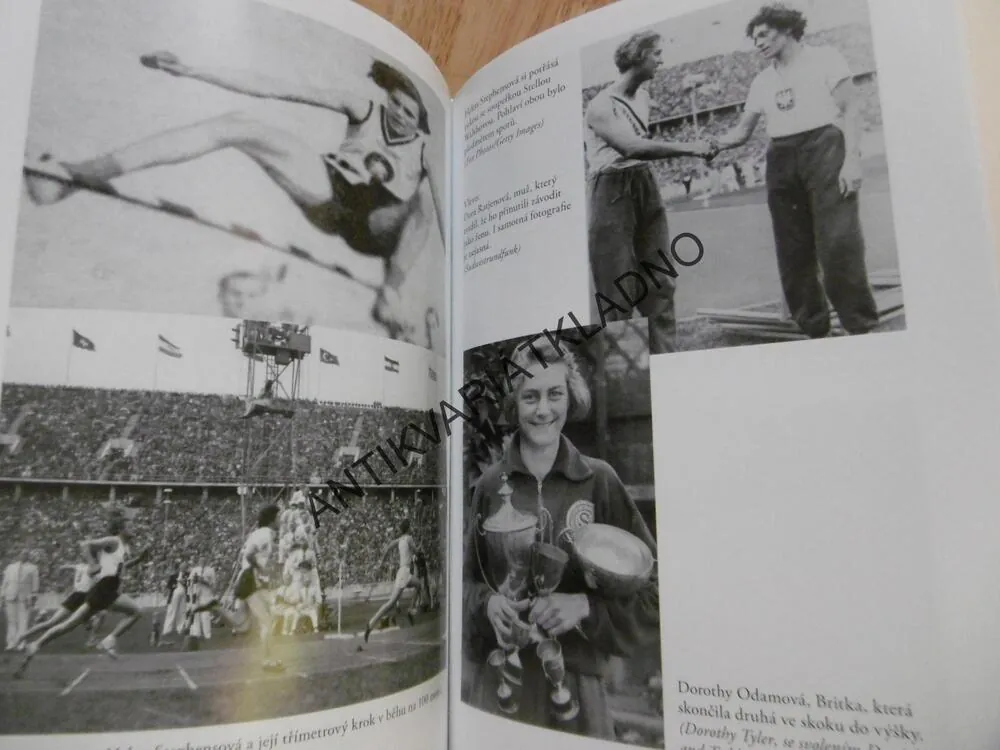 HITLEROVA OLYMPIÁDA, OLYMPIJSKÉ HRY 1936, BERLÍN, NĚMECKO, CH. HILTON, **an