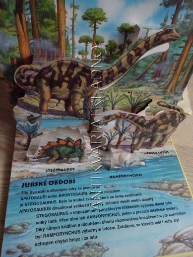 DINOSAUŘI, PROSTOROVÉ LEPORELO, **an