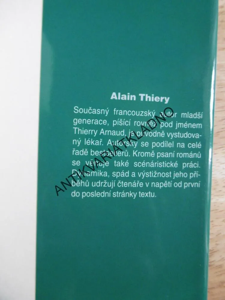 PODIVNÝ OSUD DOKTORA TILLAKA, ALAIN THIERY,