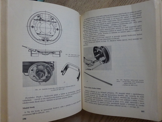 ŠKODA 105, 120, 130, GARDE, RAPID, ÚDRŽBA, SEŘIZOVÁNÍ A OPRAVY AUTOMOBILŮ, J. ANDRT, **an