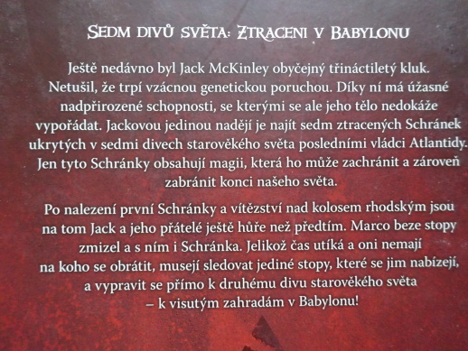 SEDM DIVŮ SVĚTA 1-3, POVSTÁNÍ KOLOSU RHODSKÉHO, ZTRACENI V BABYLONU, HROBKA STÍNŮ, PETER LERANGIS, **an