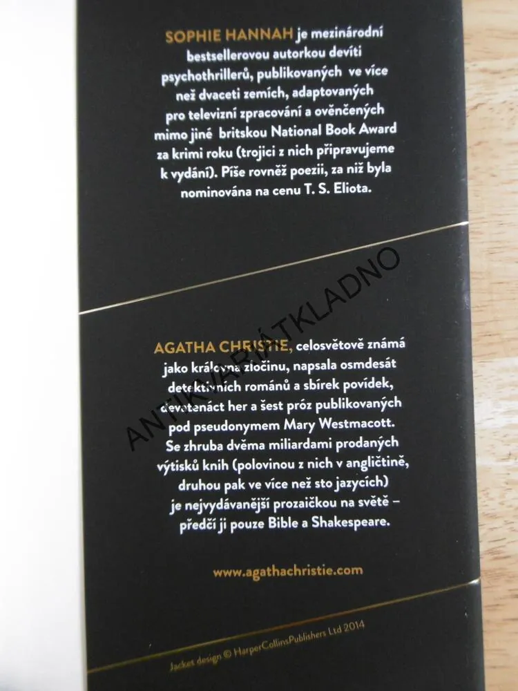 VRAŽDY S MONOGRAMEM,AGATHA CHRISTIE, HERCULE POIROT,  **an