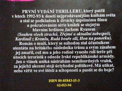 VYSOKÁ HRA PATRIOTŮ, TOM CLANCY,**an