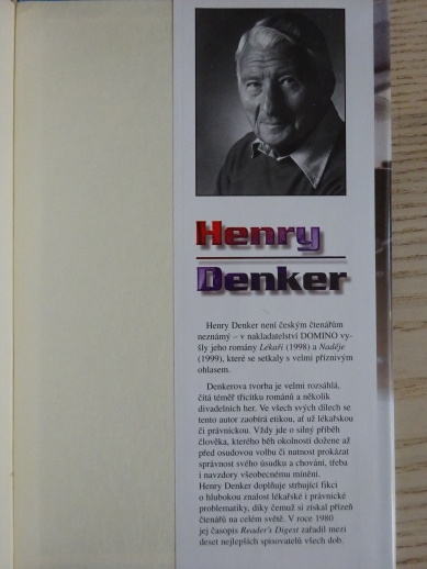 CHYBNÁ DIAGNÓZA, HENRY DENKER, **an