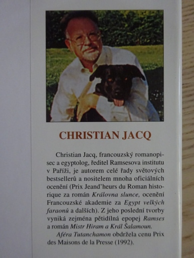 SVĚTELNÝ KÁMEN 1-2, CHRISTIAN JACQ, **an