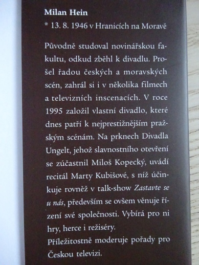 CO ZA TO STÁLO..., MILOŠ KOPECKÝ, MILAN HEIN, **an