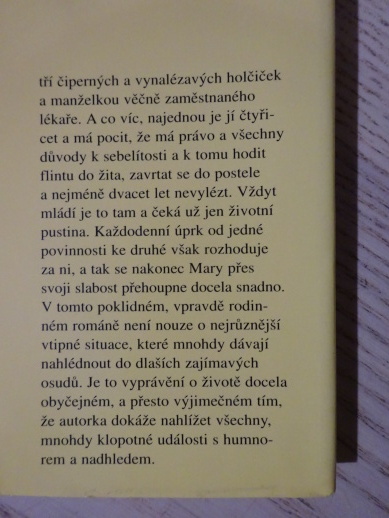 ČTYŘICÍTKA - NO A CO?, MARY BARDOVÁ, **an