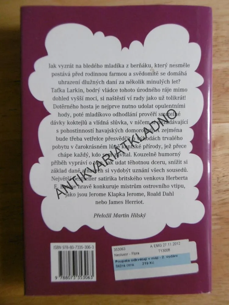 POUPATA ODKVÉTAJÍ V MÁJI, HERBERT E. BATES, **an