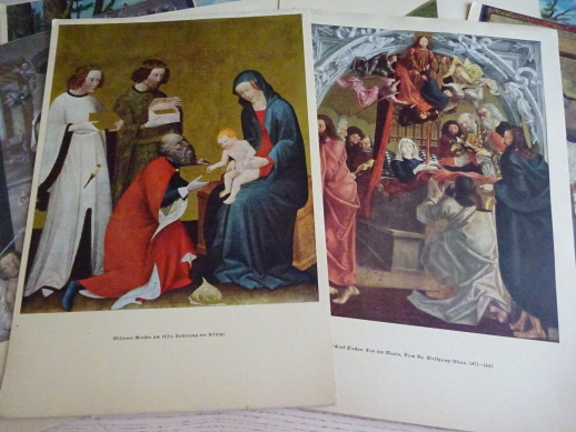 NĚMEČTÍ MALÍŘI V BARVĚ, DÜRER A DALŠÍ, 10X BARVOTISK