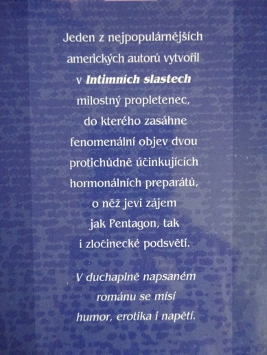 INTIMNÍ SLASTI, LAWRENCE SANDERS, **an