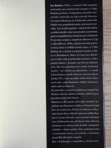 DŮVOD K VRAŽDĚ, IAN RANKIN, **an