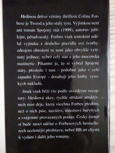 SPOJENÝ STÁT, COLIN FORBES, **an
