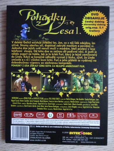 POHÁDKY Z LESA 1, DVD FILM