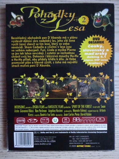 POHÁDKY Z LESA 2, DVD FILM