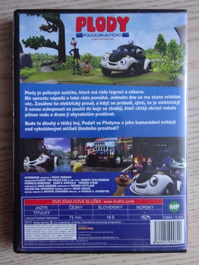 PLODY, POLICEJNÍ AUTÍČKO, DVD FILM