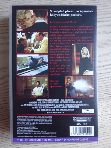 L. A. PŘÍSNĚ TAJNÉ, VHS VIDEOKAZETA