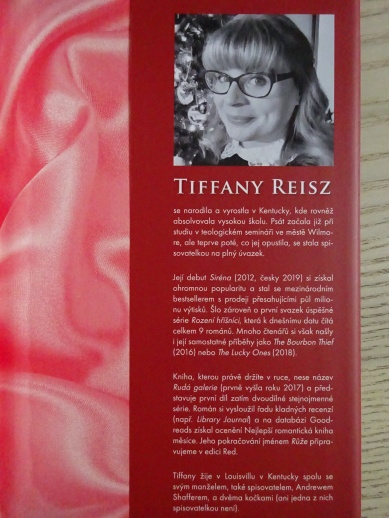 RUDÁ GALERIE, TIFFANY REISZ, **an