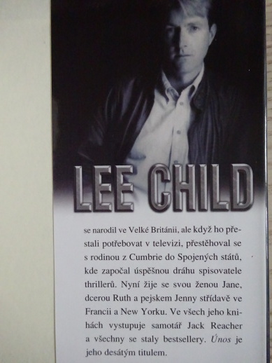 ÚNOS, LEE CHILD, **an
