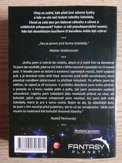 VESMÍR S ČOKOLÁDOU, JANA REČKOVÁ, JIŘÍ DLUHOŠ, **an