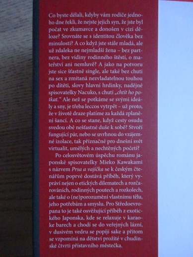 PRSA A VAJÍČKA, MIEKO KAWAKAMI, **an