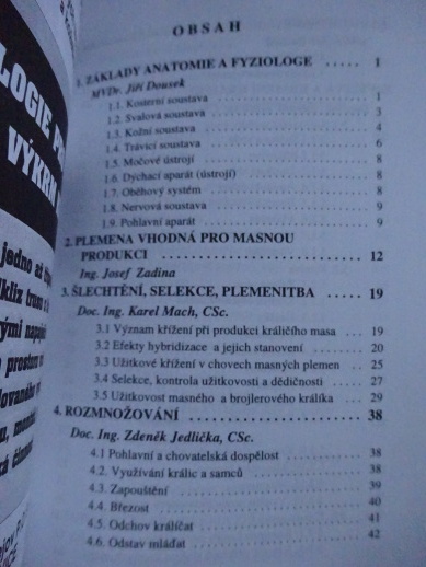 CHOV KRÁLÍKŮ PRO MASNOU PRODUKCI, **an