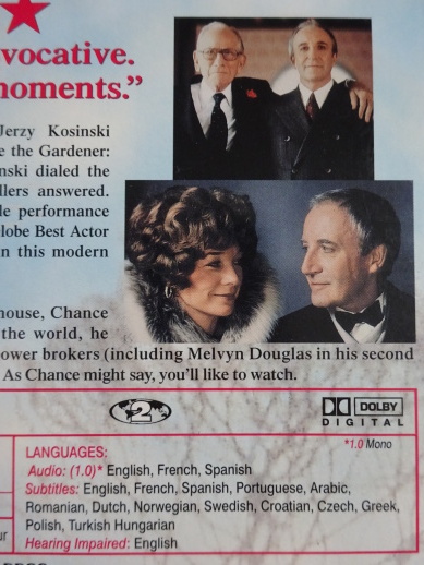 BEING THERE, DVD FILM