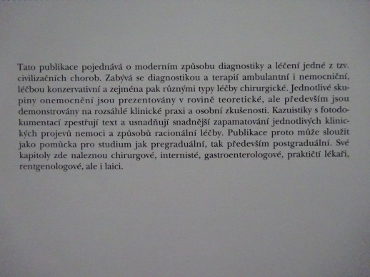 DIVERTIKULÁRNÍ CHOROBA TLUSTÉHO STŘEVA, FRANTIŠEK ANTOŠ, **an