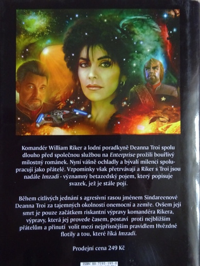 IMZADI, STAR TREK NOVÁ GENERACE, PETER DAVID, **an