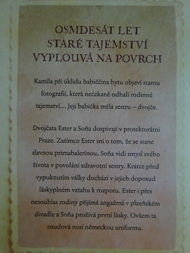JMÉNEM MOJÍ SESTRY, BARBORA LINKE, **an, **an