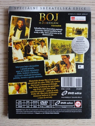 BOJ O JERUZALÉM, DVD FILM
