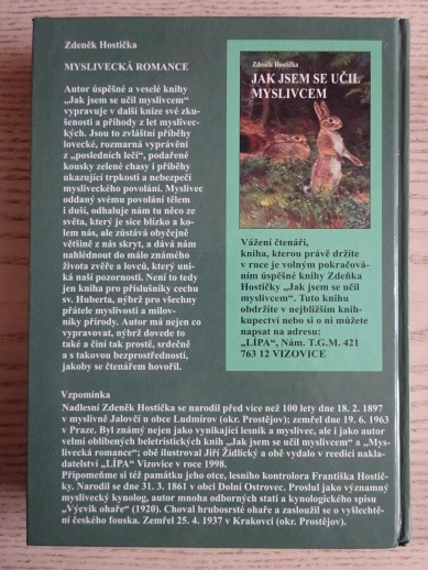MYSLIVECKÁ ROMANCE, ZDENĚK HOSTIČKA, **an